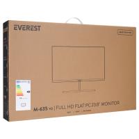 24" EVEREST M-635 24" 75Hz 5ms(GtoG) BOE VA FHD Freesync+HDR(FW) Flat PC Led Monitör
